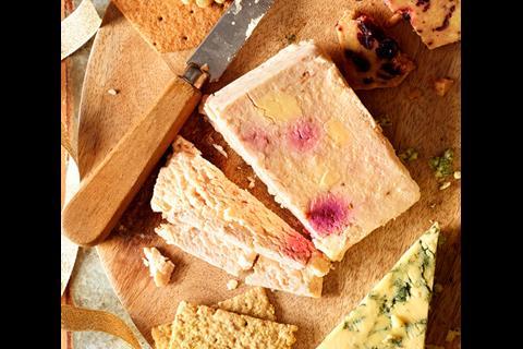 Flavoured cheeses and prosecco are both in trend this year - and the Co-op is among the grocers who have combined the two with the creation of this raspberry and prosecco wensleydale.